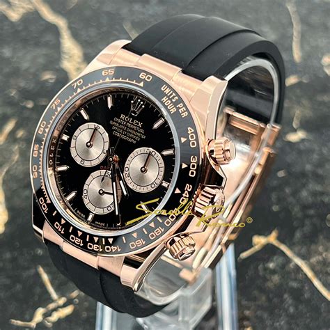 rolex daytona oro rosa quadrante nero|Rolex Cosmograph Daytona 126515LN .